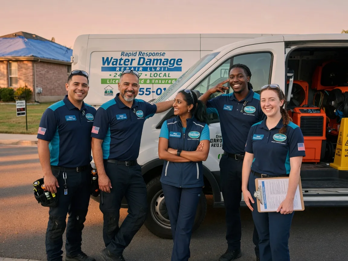 Water Damage Restoration company in Donie, TX